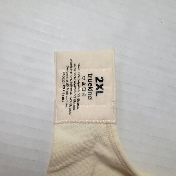 Truekind Beige Daily Comfort Wire Free Shaper Bra #10022 Size 3X - Picture 4 of 4